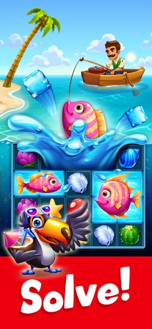 Tropic Trouble Match 3 Builder(圖1)-速報App