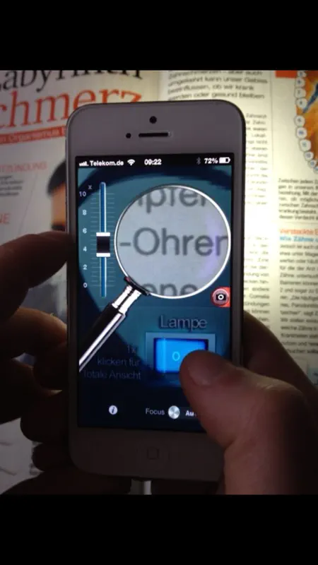 Lupe mit Licht+Zoom screenshot 2 of 5