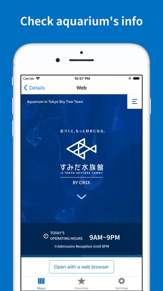 #2. Aquarium Map Japan (iOS) Podle: nabehide