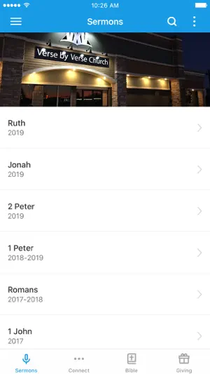 Verse by Verse Church (VXV) screenshot 1