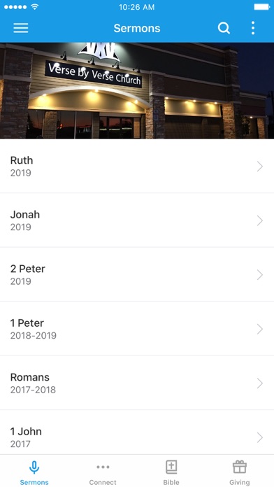 Verse by Verse Church (VXV) Screenshot