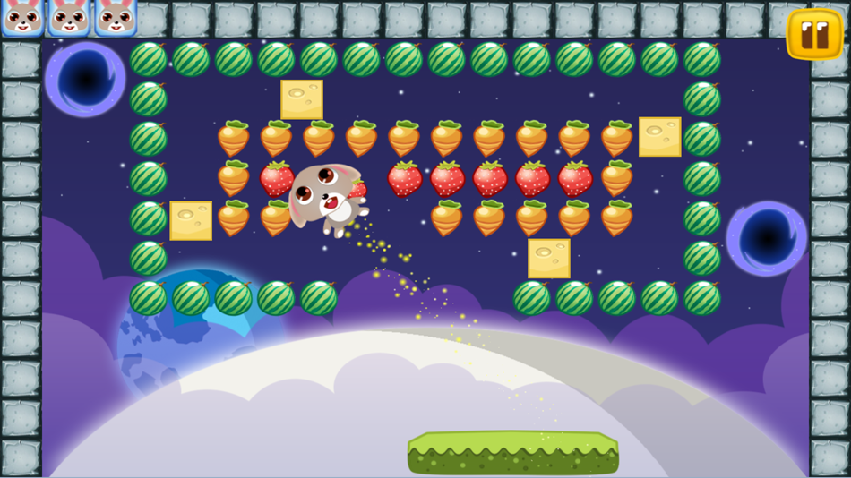 #3. Rabbit's adventure (iOS) 由: Dmitry Sypachev