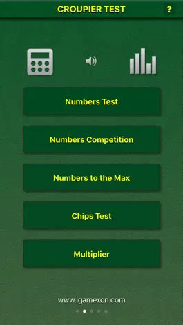Game screenshot Croupier Test apk