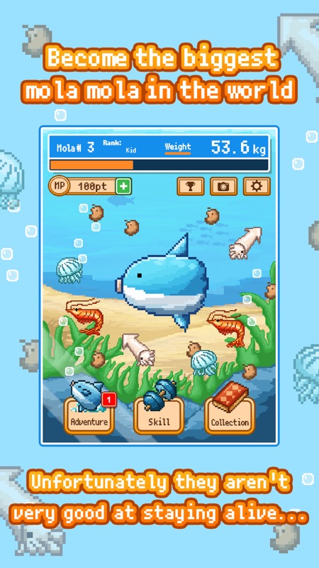 Survive! Mola Mola! screenshot 1