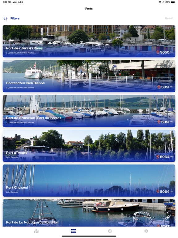 Screenshot #5 pour Guide des ports: Lac Léman