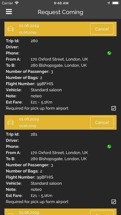 TX Cars - Taxi & Chauffeurs screenshot-4