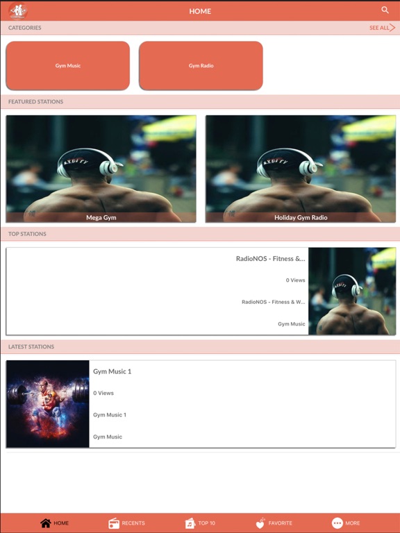 Screenshot #4 pour Gym Radio - Workout Music