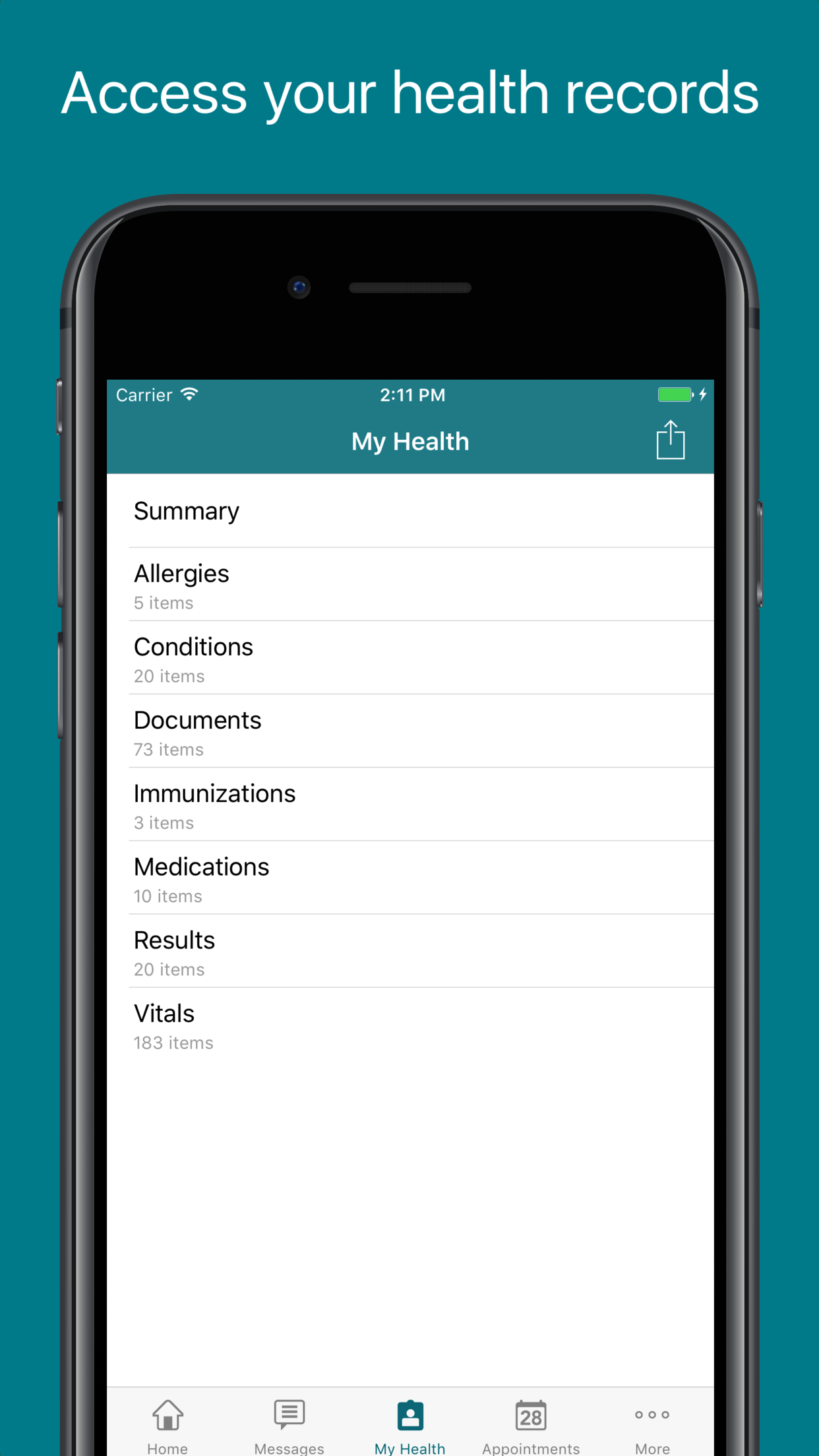 FollowMyHealth® screenshot 3