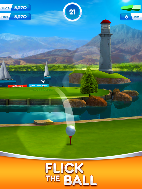 Screenshot #1 for Flick Golf World Tour