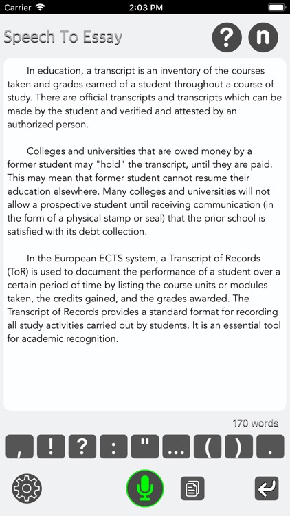 Speech To Essay