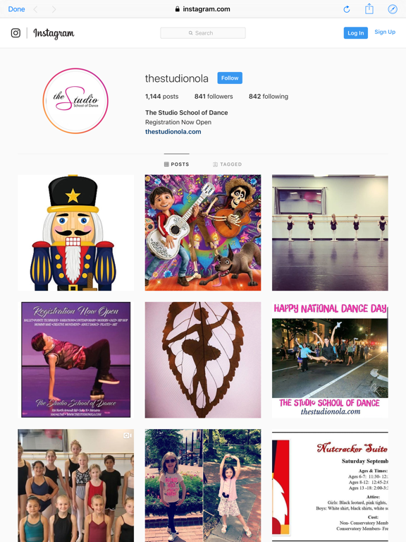 The Studio School of Dance iPad screenshot 6 - Sports app