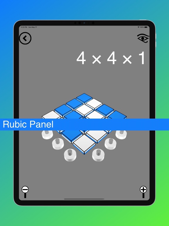 Rubic Panel iPad screenshot