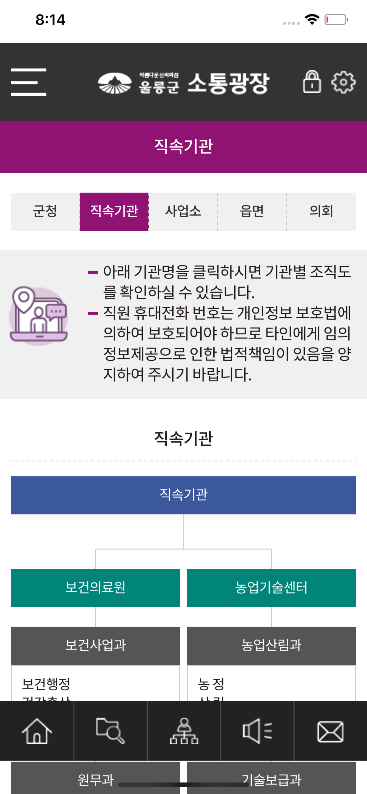 울릉군 소통광장