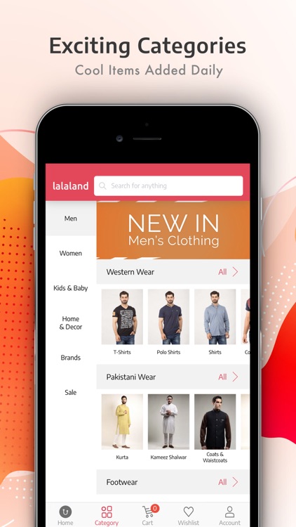 Lalaland Online Shopping App
