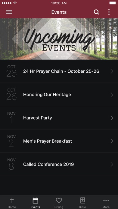 Bible World App Screenshot