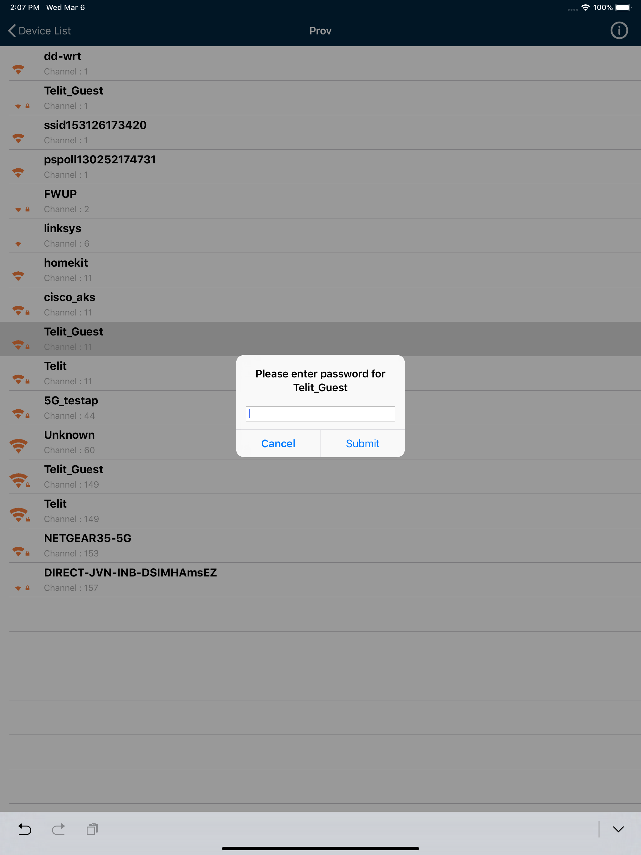 Wi-Fi Provisioning