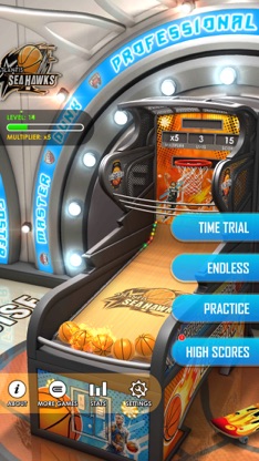 Basketball Flick 3D screenshot 2