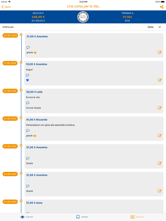 Screenshot #6 pour Rete del Dono