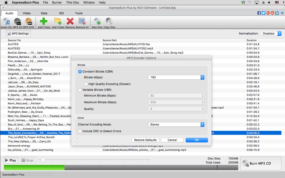 #2. Express Burn Plus (macOS) By: NCH Software