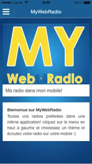 mywebradio iphone screenshot 1