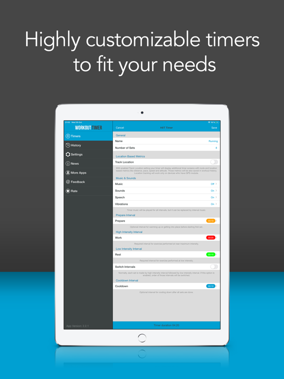 Workout Interval Timer Liteのおすすめ画像5