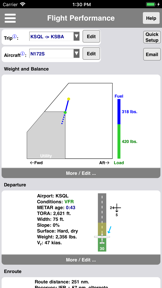 C172 Performance screenshot