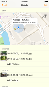 Gauss Meter screenshot