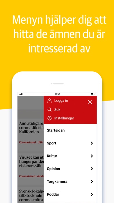 VN Nyheter Screenshot