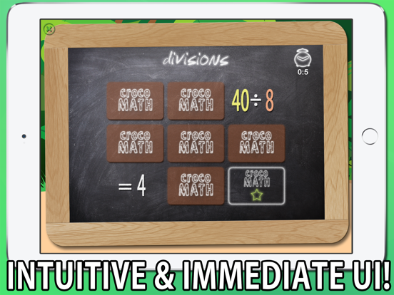 Screenshot #5 pour Croco Maths Tables