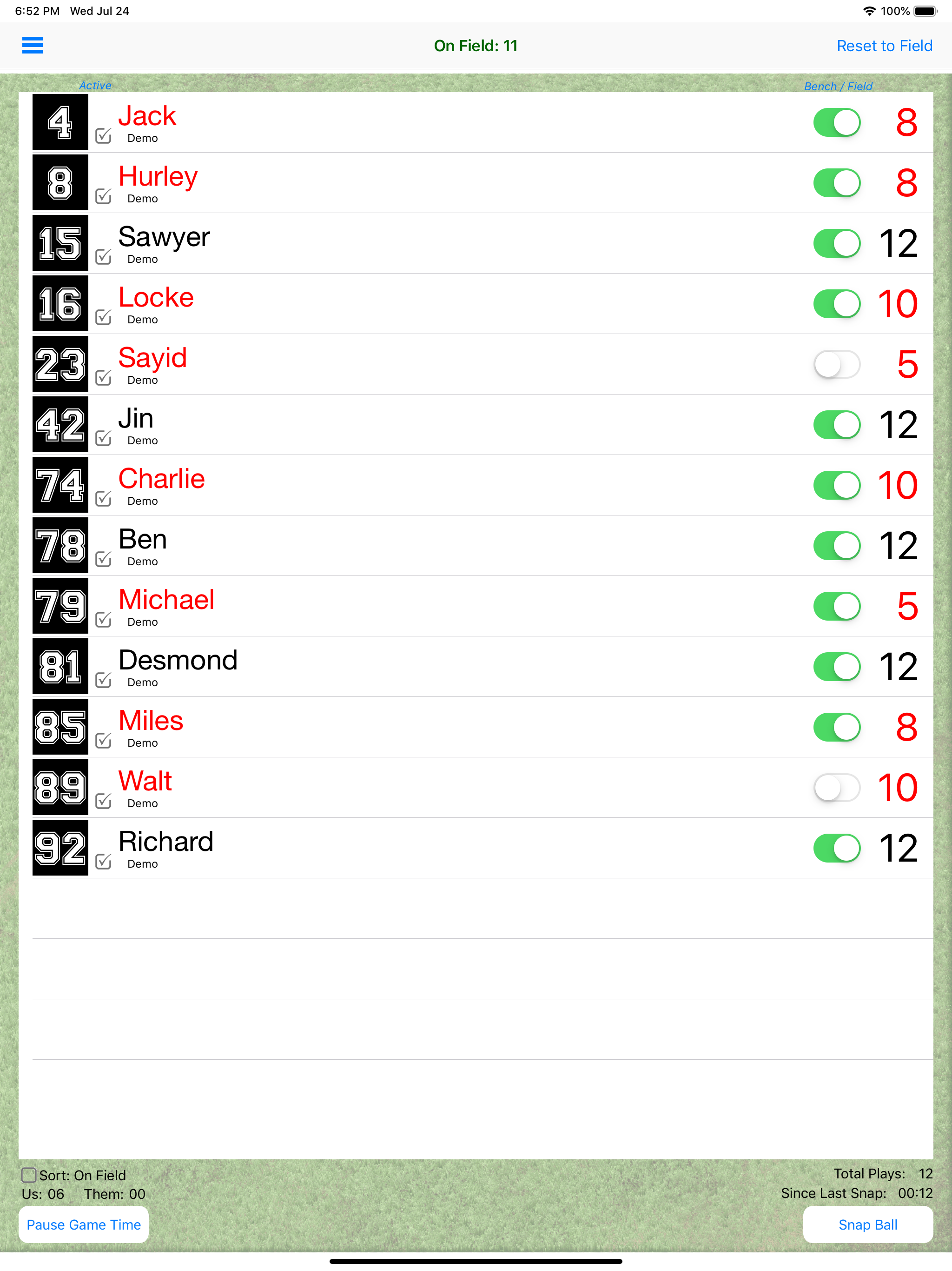 Platinum Play Counter