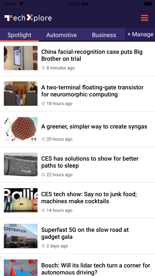 #1. Tech Xplore (iOS) 由: Omicron Tech Ltd