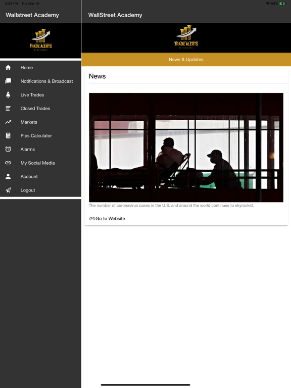 Screenshot #6 pour WSA Trade Alerts