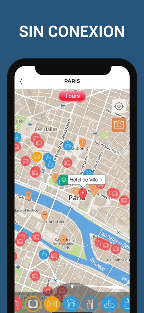 Paris Guía de Viaje Offline