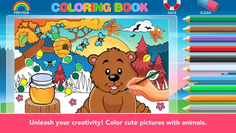 Animal games for 2-5 year olds