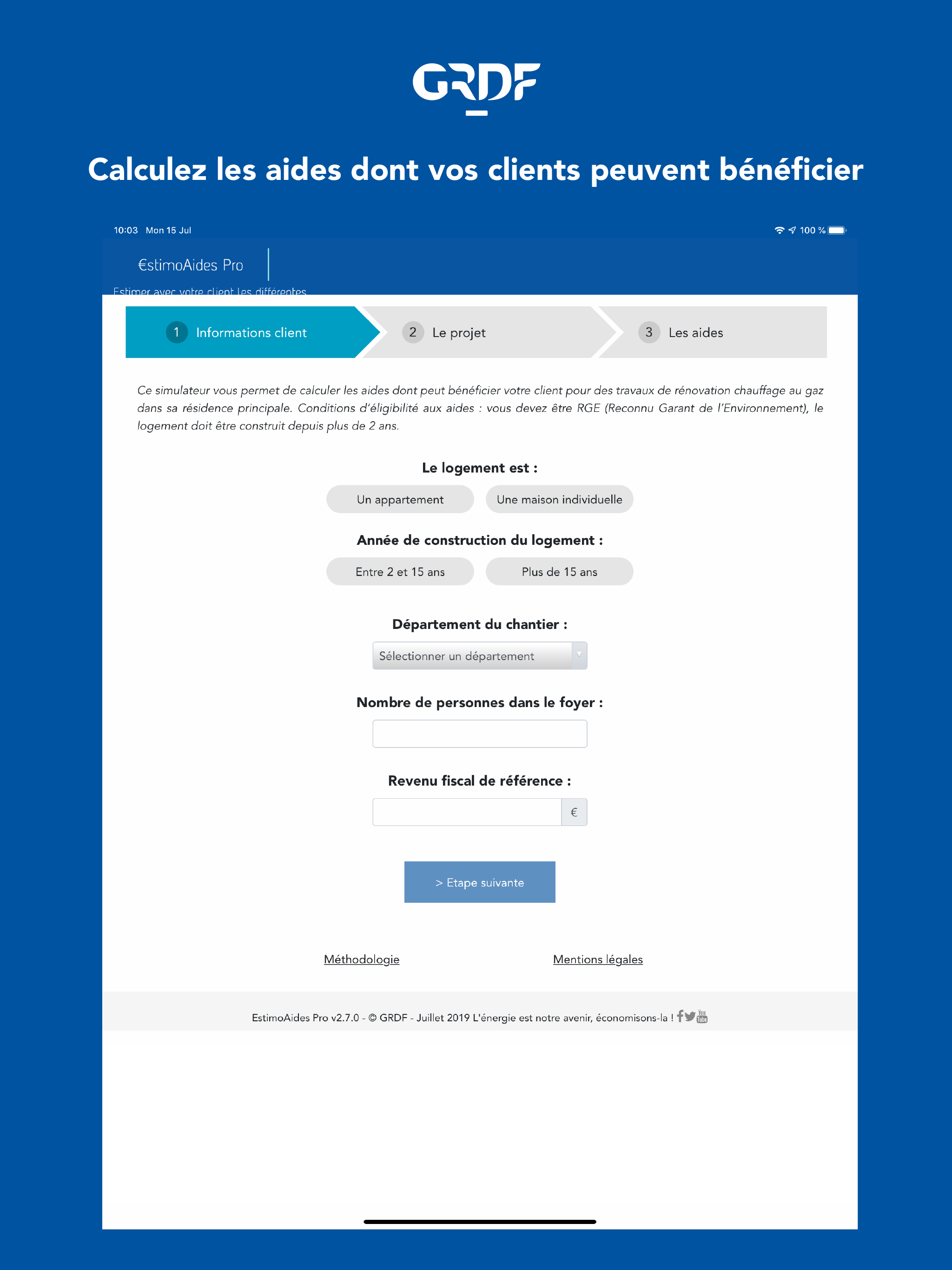 GRDF Pros du gaz
