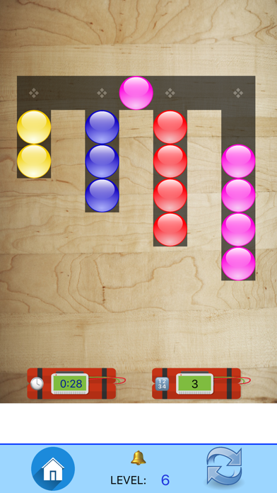 Colored Balls Puzzles Screenshot