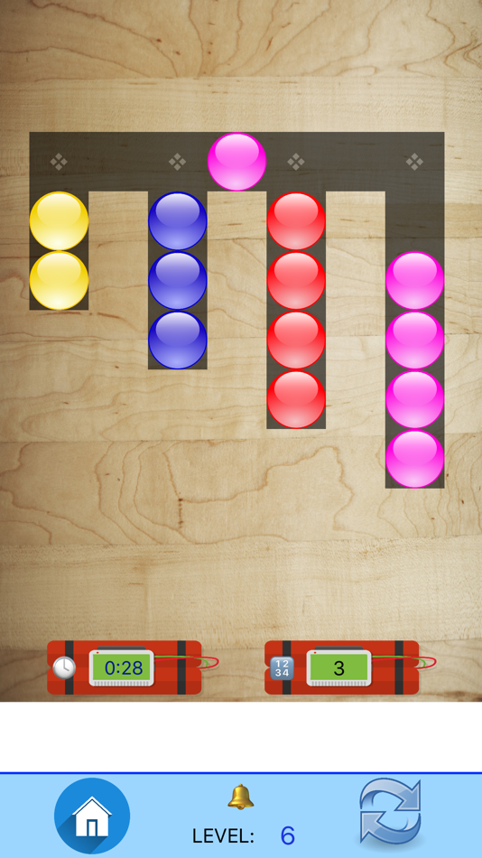 #3. Colored Balls Puzzles (iOS) 由: Mahmut Kok
