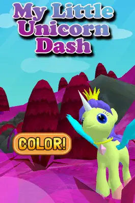 Game screenshot My Little Unicorn Dash 3D HD mod apk