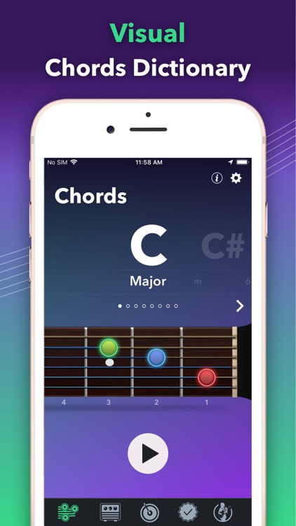 Guitar Tuner Easy tune chords screenshot-5