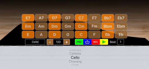 Chord Player Keyboard screenshot 3