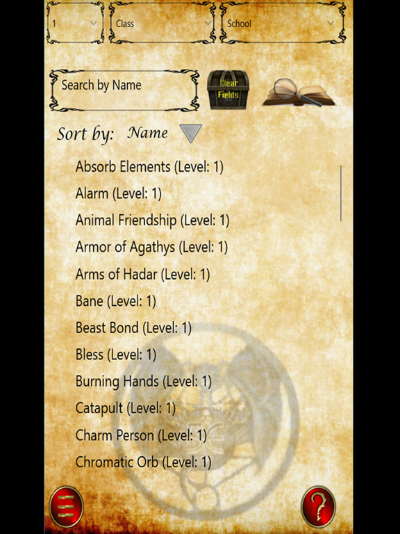 The Grand Grimoire iPad screenshot 3 - Entertainment app