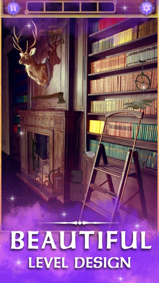 #2. Hidden Object: Ghostly Manor (iOS) By: Difference Games