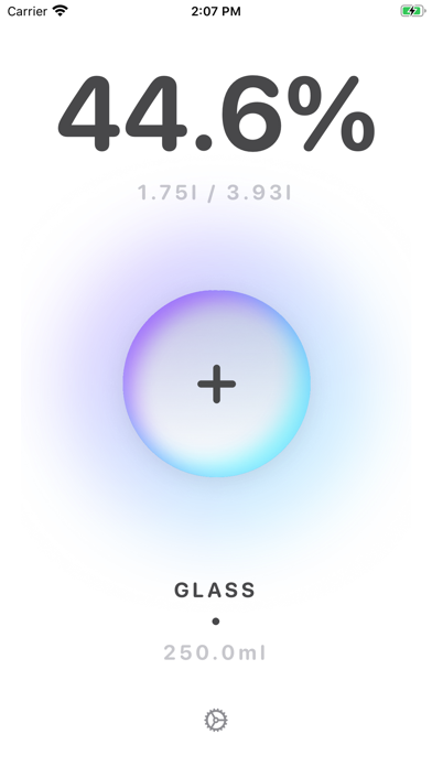 Screenshot #1 pour Daily Water Tracker