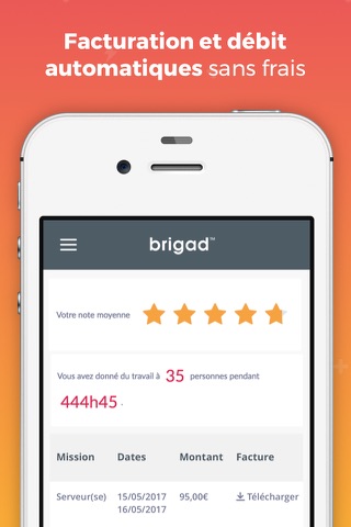 Brigad - Travailler librement screenshot 3