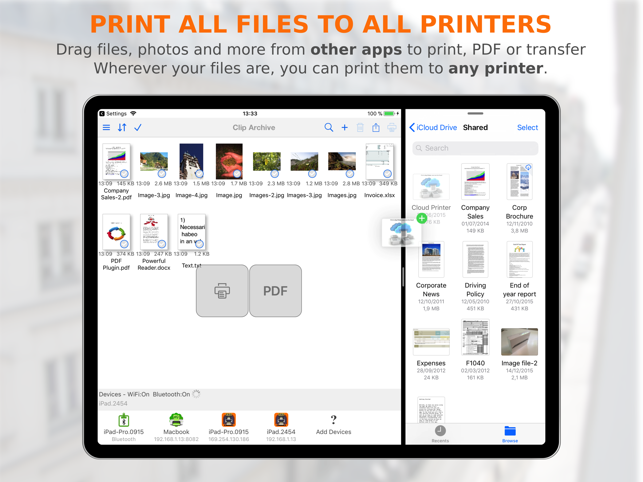 ‎PrintCentral Pro Screenshot