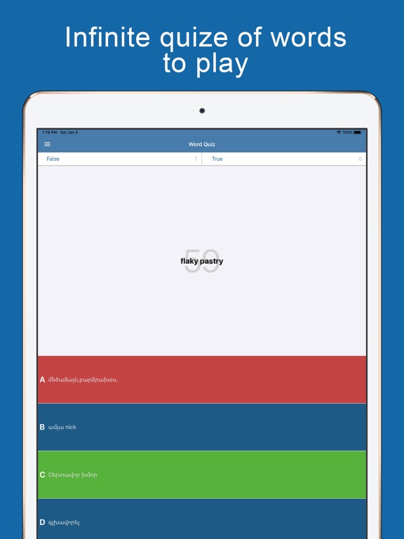 Armenian Dictionary Offline iPad screenshot 4 - Education app