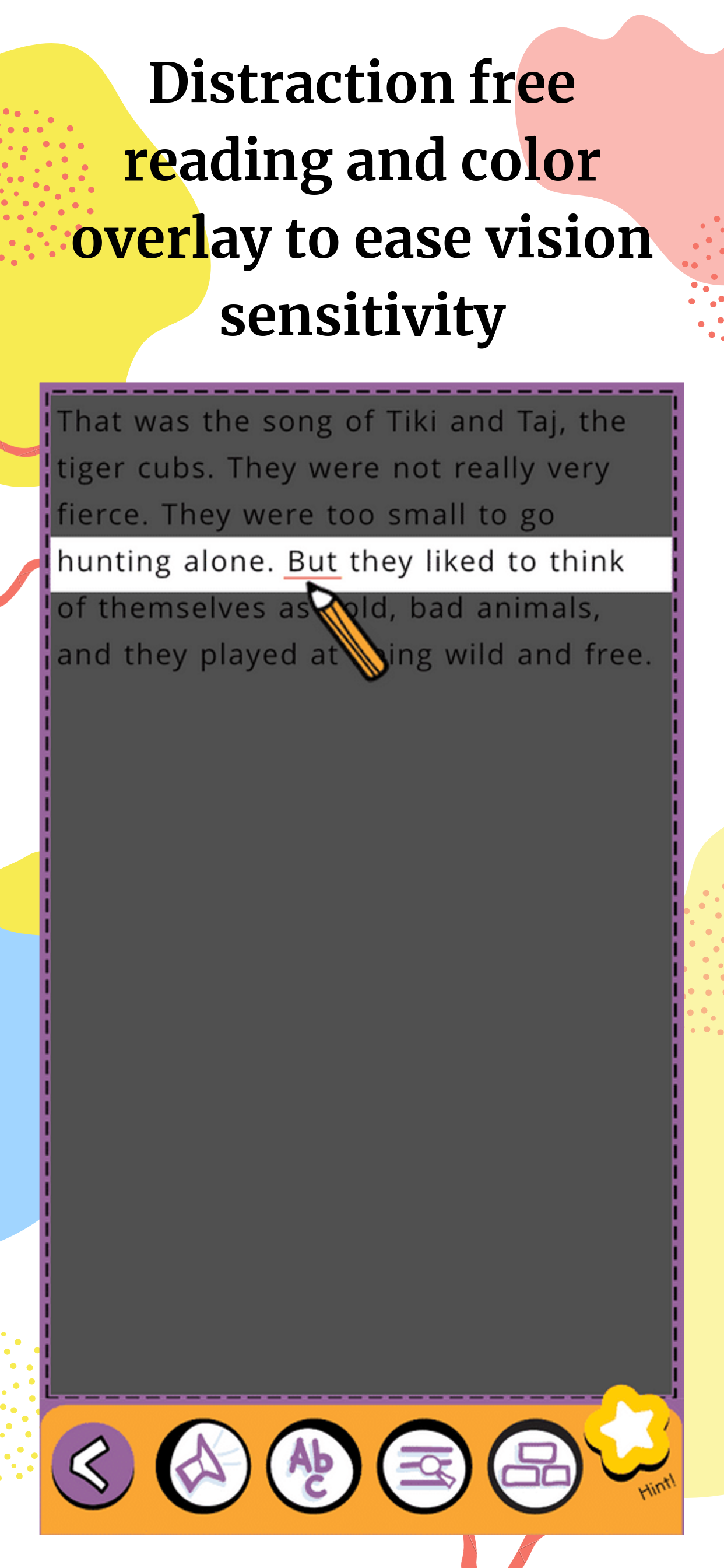 Dyslexia Reader by MDA screenshot 2