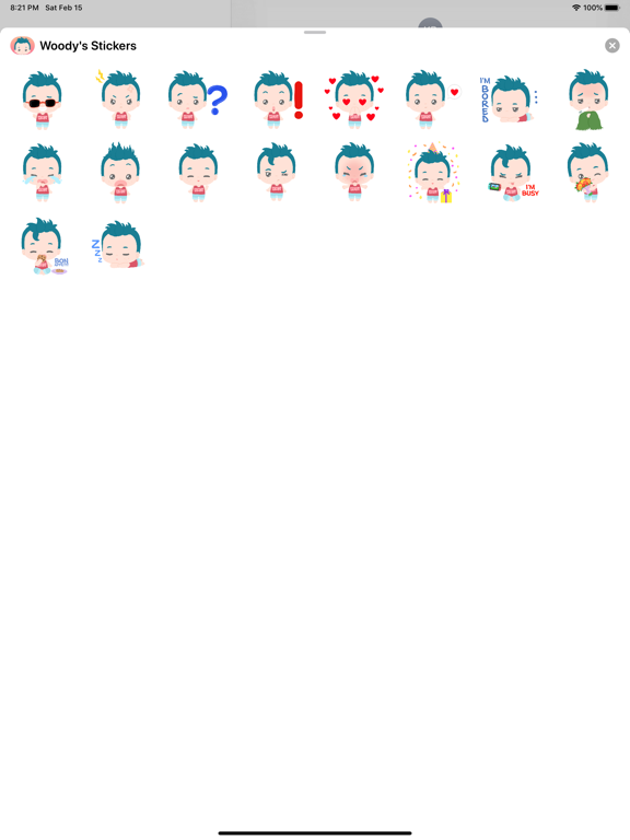 Woody's Stickers