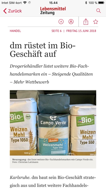 Lebensmittel Zeitung screenshot-3