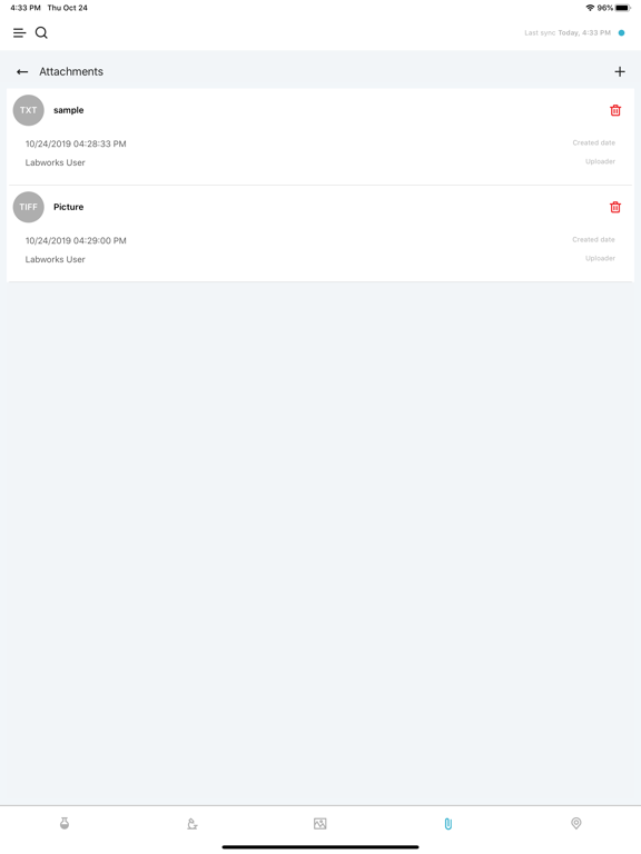 LABWORKS Collection App iPad screenshot 9 - Business app